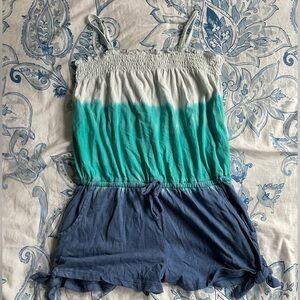 ombré roxy summer girls romper